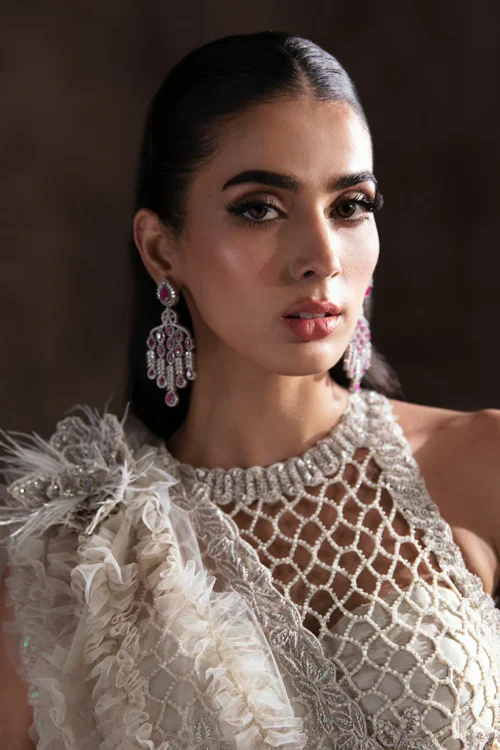 Ivory Blossom Lehenga Set